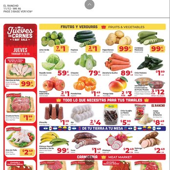 El Rancho Supermercado - Same week - ODESSA Prices! - International Grocery Near Me - Odessa, Texas