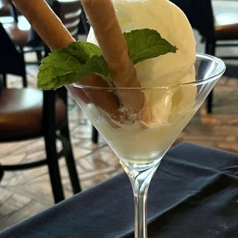 Firenze Trattoria - Dessert lemon sorbet - Italian Near Me - Encinitas, California Firenze Trattoria - Dessert lemon sorbet - Italian Near Me - Encinitas, California