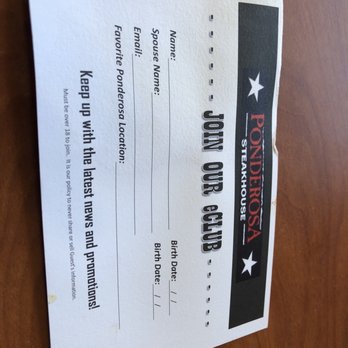 Ponderosa Steak House - Join the Club! - Steakhouses Near Me - Clare, Michigan