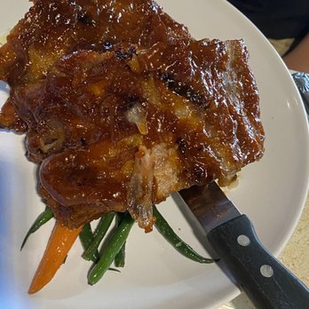 Nico's Pier 38 - BBQ Ribs, veggies and mashed potatoes - Seafood Near Me - Honolulu, Hawaii Nico's Pier 38 - BBQ Ribs, veggies and mashed potatoes - Seafood Near Me - Honolulu, Hawaii