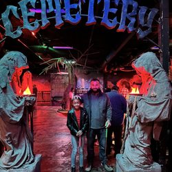 Ghost Golf - Entrance to the mini golf section