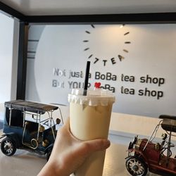 7 TEA - Jasmine green milk tea (24oz)