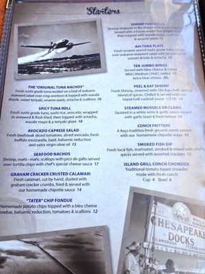 Menu photo 7 Island Grill Islamorada, FL Menu photo 7 Island Grill Islamorada, FL