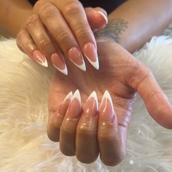 Devo Nails - French Stiletto