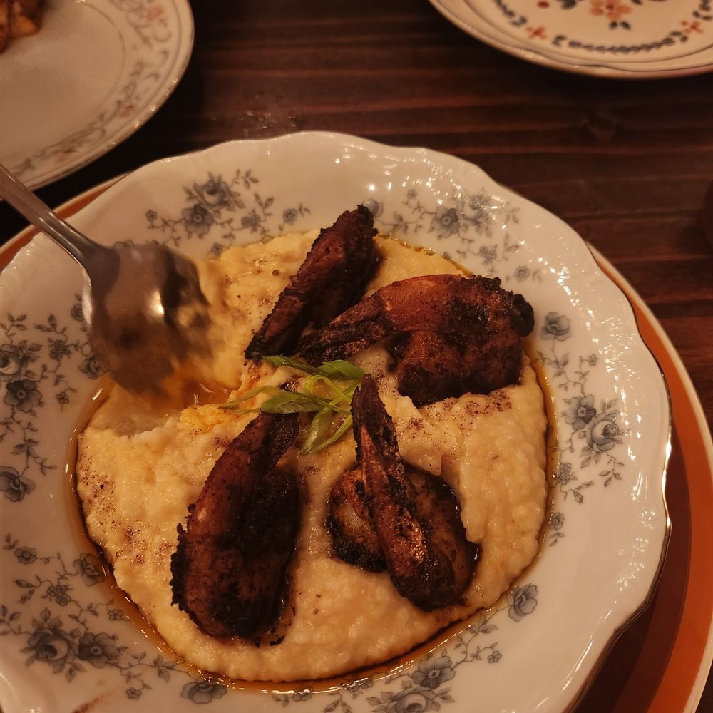 Allegory - Blackened shrimp and grits - American Near Me - Naperville, Illinois Allegory - Blackened shrimp and grits - American Near Me - Naperville, Illinois