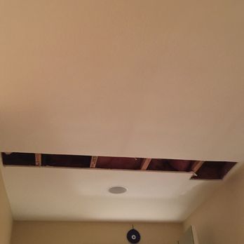 Dream Wall Design - Holes in ceiling from repiping - Drywall Installation & Repair Near Me - Irvine, California