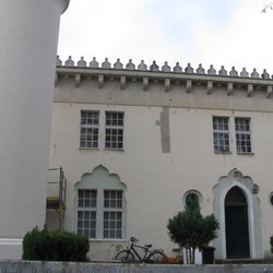 Wilmersdorfer Moschee - Das Seitenhaus, Nordseite.