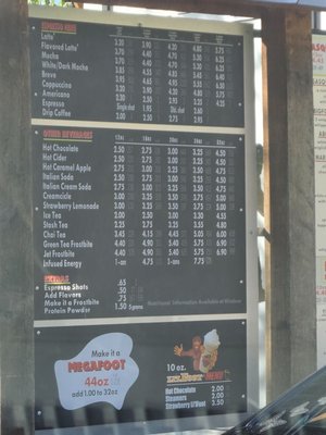 Menu photo 6 BigFoot Java Federal Way, WA