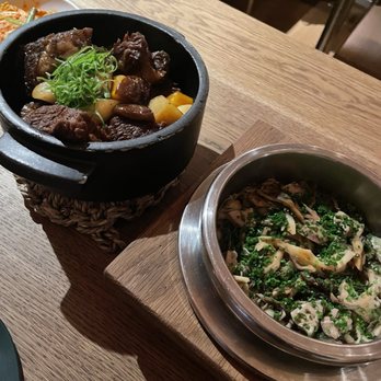 Moono - galbijjim and mushroom sotbat - Korean Near Me - New York, New York