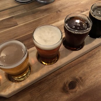 Tinhouse Brewing - Flight of beer~ - Breweries Near Me - Port Coquitlam, British Columbia