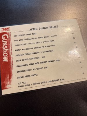 Menu photo 4 Gunshow Atlanta, GA Menu photo 4 Gunshow Atlanta, GA