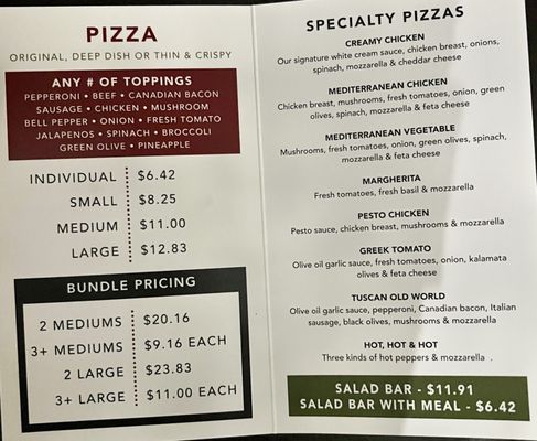 Menu photo 1 Papa's Pizzaria Ardmore, OK Menu photo 1 Papa's Pizzaria Ardmore, OK