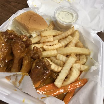 Ching's Hot Wings - Honey gold whole wings with fries - Chicken Wings Near Me - Memphis, Tennessee Ching's Hot Wings - Honey gold whole wings with fries - Chicken Wings Near Me - Memphis, Tennessee