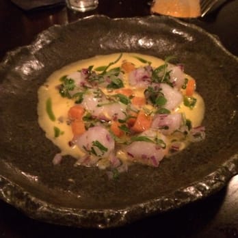 Tanta - Bay scallop ceviche - Peruvian Near Me - Chicago, Illinois