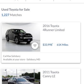 CarMax - Car Buyers Near Me - Salisbury, Maryland