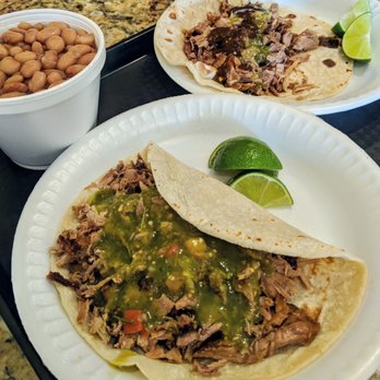 Carnitas El Rey - Carnitas with salsa verde and lime - Tacos Near Me - Oxnard, California Carnitas El Rey - Carnitas with salsa verde and lime - Tacos Near Me - Oxnard, California