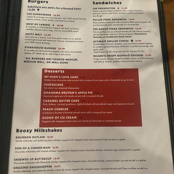 The Ranch - Menu August 2024 - Steakhouses Near Me - Phelan, California The Ranch - Menu August 2024 - Steakhouses Near Me - Phelan, California