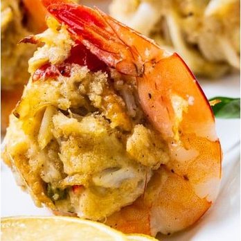 Copeland's - This is what I was expecting (stuffed shrimp with lump crab) - Cajun/Creole Near Me - Jacksonville, Florida