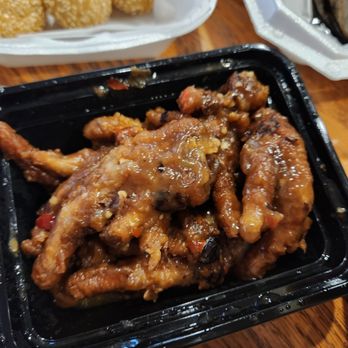 CaiE Oriental Asian Bistro - Phoenix paws, tasty, spicy but not our favorite texture - Dim Sum Near Me - Sparks, Nevada