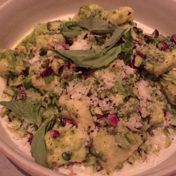 Lilia - Ricotta Gnocchi, Broccoli Pesto, Basil, Pistachios - Italian Near Me - Brooklyn, New York