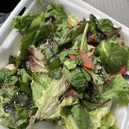 Inedible $13 salad Inedible $13 salad