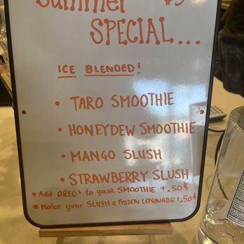 The Boba Truck - Summer special for $5 - Taiwanese Near Me - Northridge, California