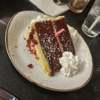 Melba's Restaurant - Red velvet cake! Gave to me for my birthday. It was good - Southern Near Me - New York, New York Melba's Restaurant - Red velvet cake! Gave to me for my birthday. It was good - Southern Near Me - New York, New York