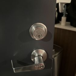 Dr lock and keys/ Dryer vents - Brand new high grade security locks on my customers front door apartment.