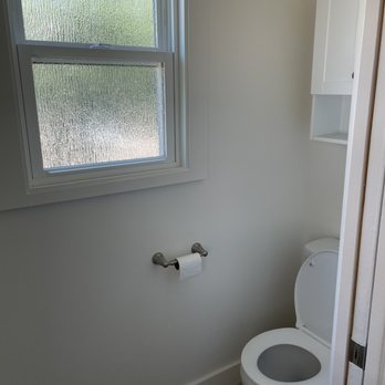 JAZ Developments - "after" photo of our new 1/2 bath - General Contractors Near Me