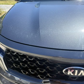 Cares Car Wash - Damage to hood - Car Wash Near Me - Rocklin, California