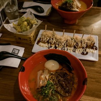 JINYA Ramen Bar - Calgary - Premium Tonkotsu Red Takoyaki Brussel sprout Tempura - Ramen Near Me - Calgary, Alberta JINYA Ramen Bar - Calgary - Premium Tonkotsu Red Takoyaki Brussel sprout Tempura - Ramen Near Me - Calgary, Alberta