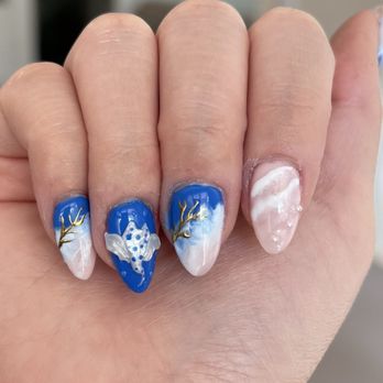 Dorado Nail Bar - Houston - Gel X with 3D design - Nail Salons Near Me - Houston, Texas Dorado Nail Bar - Houston - Gel X with 3D design - Nail Salons Near Me - Houston, Texas