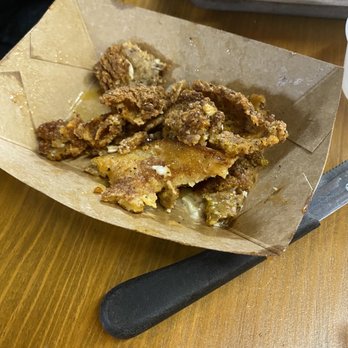 Gold Feather - Breading from the rolls Royce sandwich - Beer Bar Near Me - San Antonio, Texas
