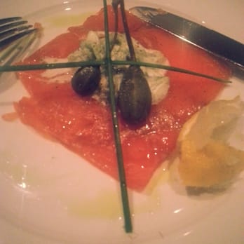 360 Restaurant - The smoked salmon appetizer. Forgotten the exact name given on the  menu. - Canadian (New) Near Me - Toronto, Ontario