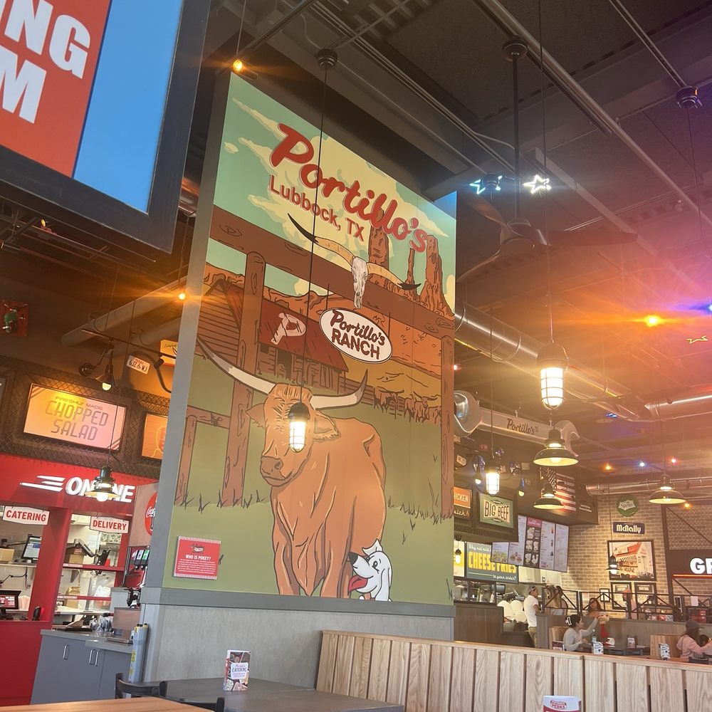 Portillo's Lubbock - Inside Portillo! - Hot Dogs Near Me - Lubbock, Texas