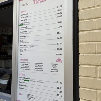 Novel Ice Cream - Menu - Ice Cream & Frozen Yogurt Near Me - Mesa, Arizona