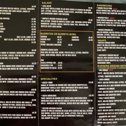 Enrique's Taco House - Menu as of 12/27/2023