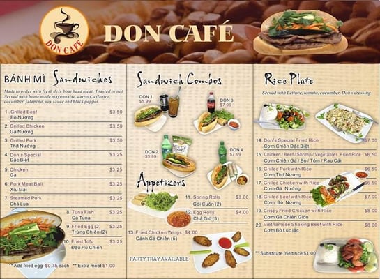 Menu photo 8 Don Cafe Stafford, TX