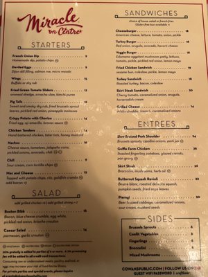 Menu photo 6 Cowan's Public Nutley, NJ