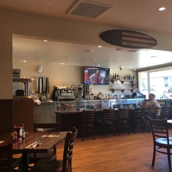 Hollywood Beach Cafe - Cafe bar area. - Breakfast & Brunch Near Me - Oxnard, California