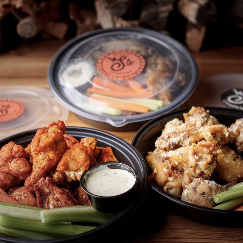 SouthSide Pizza - House Buffalo Wings + Garlic Parmesan - Pizza Near Me - Draper, Utah SouthSide Pizza - House Buffalo Wings + Garlic Parmesan - Pizza Near Me - Draper, Utah