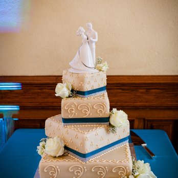Primrose Bakery - Our beautiful custom designed 4 tier cake! - Bakeries Near Me - Pleasanton, California