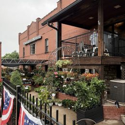 Exterior outside entrance of Telva at The Ridge - Outside seating and plant nursery - Webster Groves, Missouri Exterior outside entrance of Telva at The Ridge - Outside seating and plant nursery - Webster Groves, Missouri