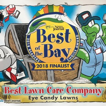Eye Candy Lawns - the best of the bay logo - Landscaping Near Me - Gulf Breeze, Florida Eye Candy Lawns - the best of the bay logo - Landscaping Near Me - Gulf Breeze, Florida