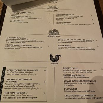 Yardbird Table & Bar - Menu - Southern Near Me - Miami Beach, Florida Yardbird Table & Bar - Menu - Southern Near Me - Miami Beach, Florida