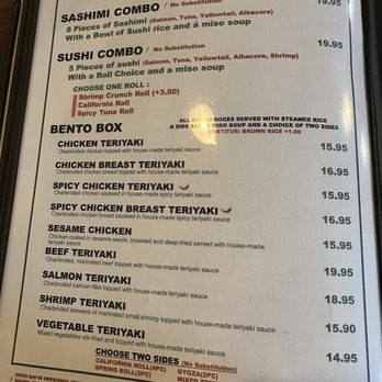 Mikko Sushi - Lunch special menu - Sushi Bars Near Me - Escondido, California Mikko Sushi - Lunch special menu - Sushi Bars Near Me - Escondido, California
