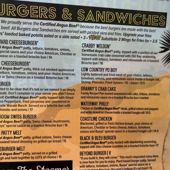 Buoys On the Boulevard - Burgers Near Me - North Myrtle Beach, South Carolina
