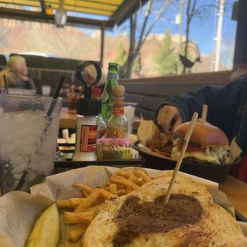 Oscar's Cafe - The pastrami and sauerkraut sandwich - Mexican Near Me - Springdale, Utah