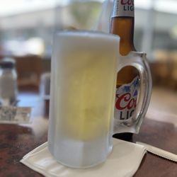 Lucho’s Tex-Mex - It's not out of focus. It's frozen! Yes!