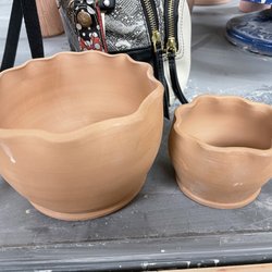 The Hive St Pete - Thrown Pots done by student/studio member